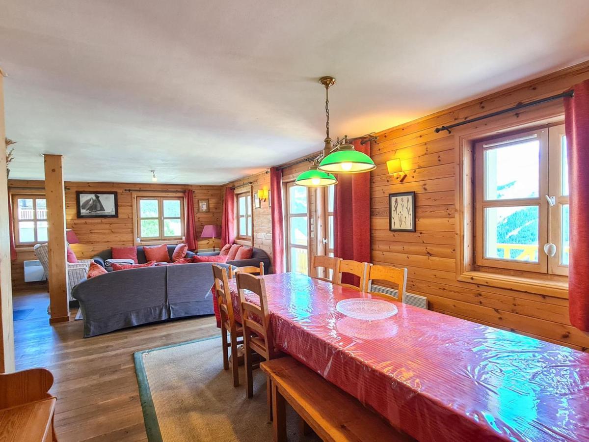 Chalet Spacieux A Flaine Avec Sauna, Cheminee Et Balcon - 6 Chambres, Proche Des Pistes - Fr-1-425-4 Exterior foto